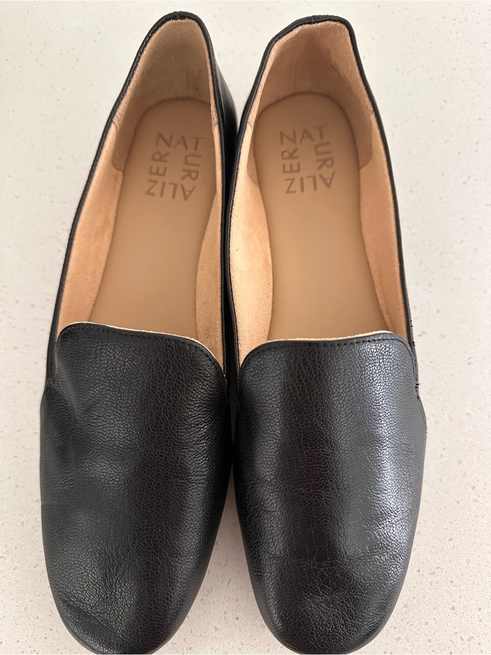 Naturalizer Emiline Black Leather Upper Balance Flats Size 6.5 - Picture 13 of 16